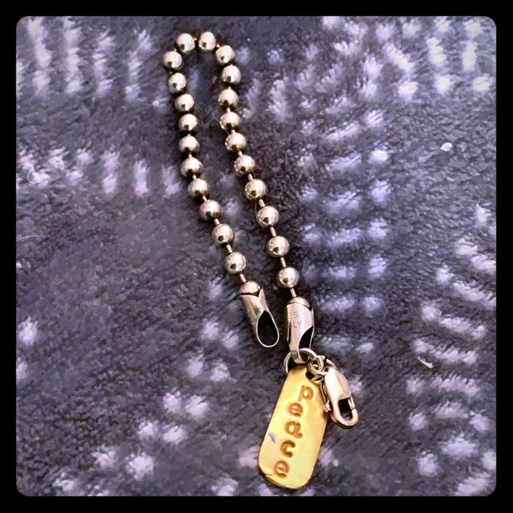 Sterling silver bracelet